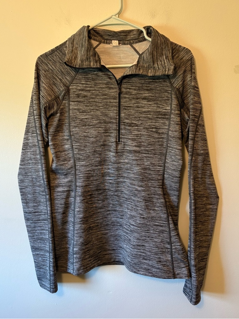 Under Armour Women's Gray Quarter-Zip Active Pullover, Size Medium